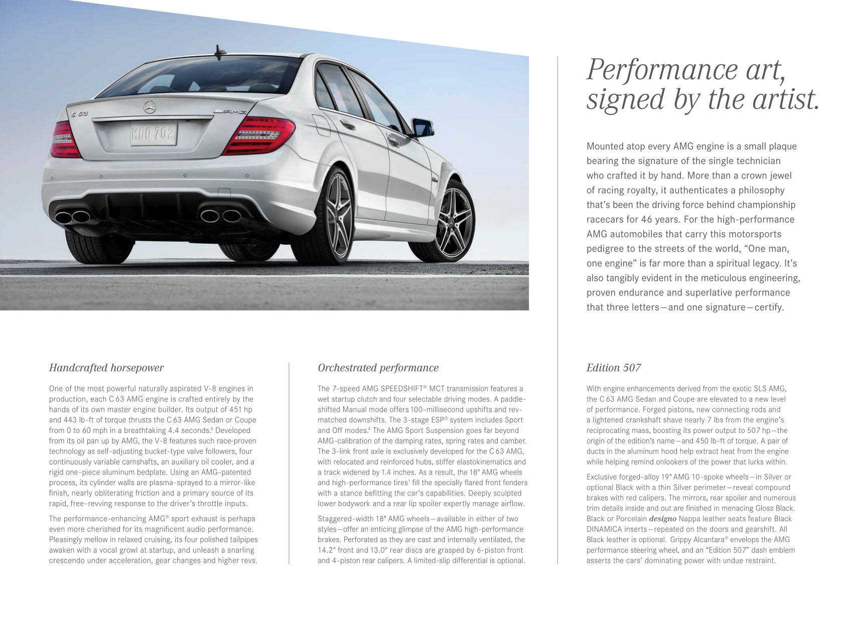 2014 Mercedes-Benz C-Class Brochure Page 19